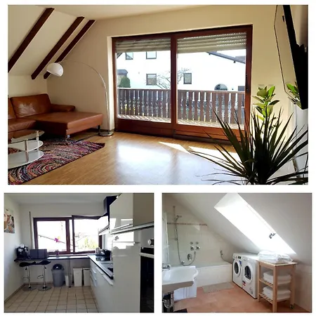 公寓 Beautiful 3 110 M2, Kostenloser Parkplatz, Grosser Balkon Heßdorf